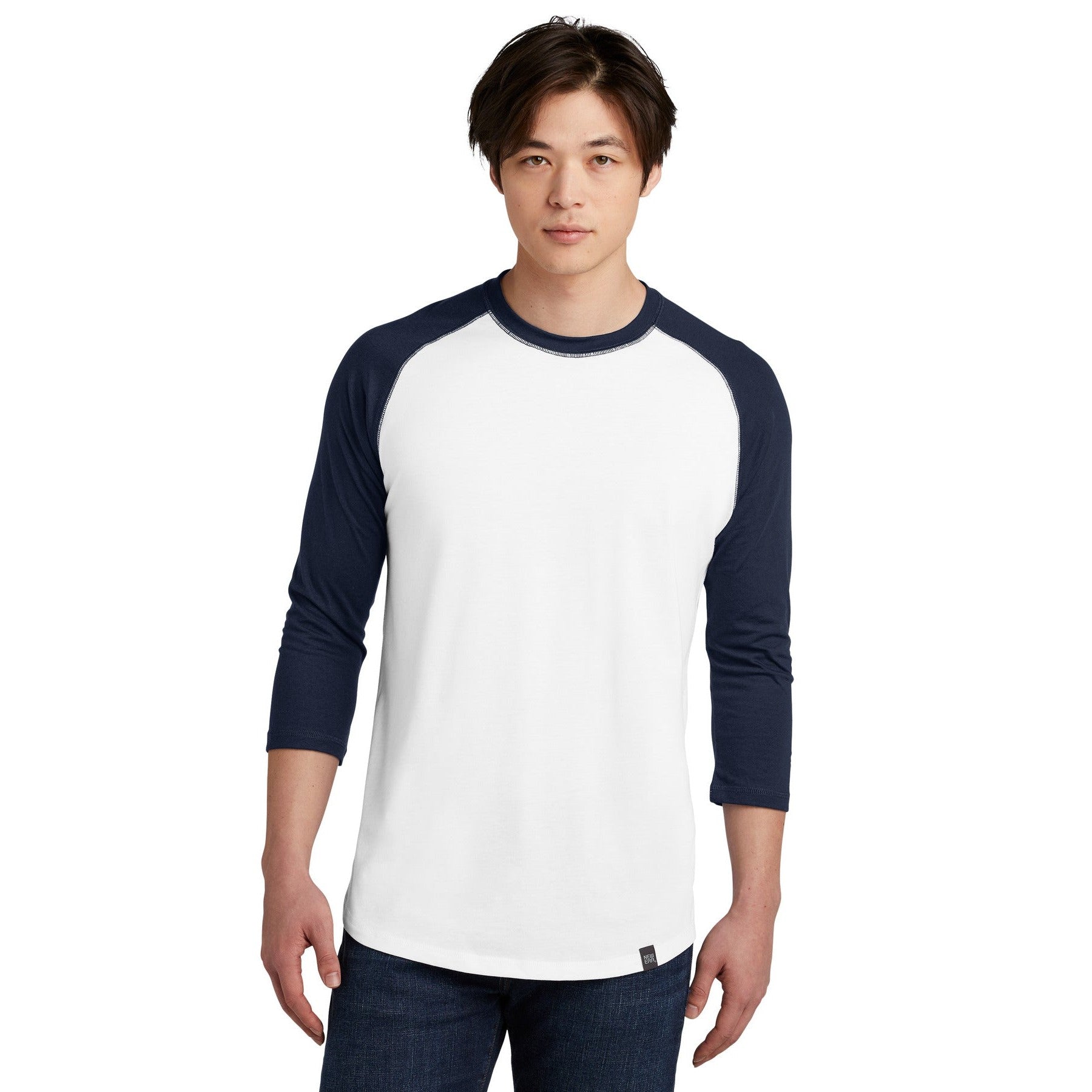 New Era-New Era ® Heritage Blend 3/4-Sleeve Baseball Raglan Tee. NEA104-MedTech-7